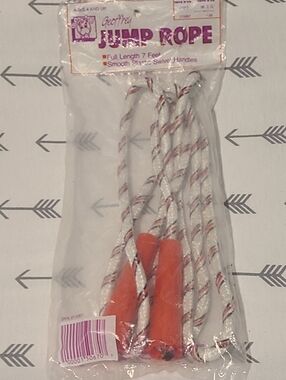 Jump Rope Vintage Toys "R" Us Baby Geoffrey Full Length 7 Feet BRAND NEW In Bag
